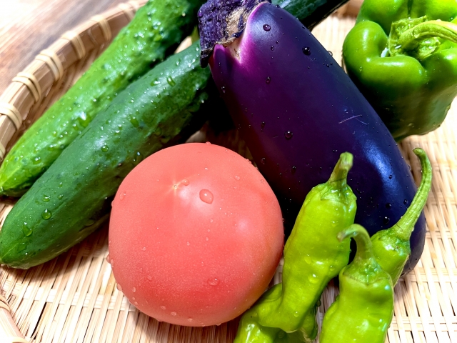 体を冷やす夏野菜